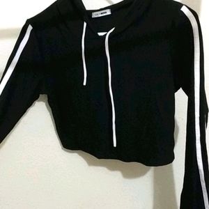 Fashion Nova Crop top  hoodie